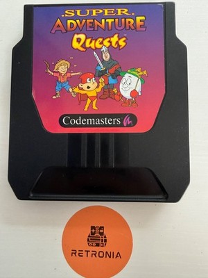 Super Adventure Quests Nintendo Nes Game Cart Codemasters PAL A Version getestet