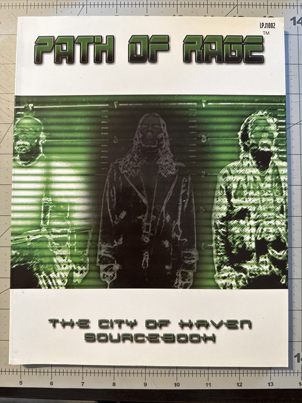 Path of Rage The City of Haven Sourcebook RPG SC. Louis Porter Jr Sci-Fi Game