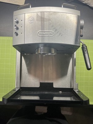 DeLonghi EC-702 15 Espresso Latte Maker Stainless Machine Only MISSING PARTS