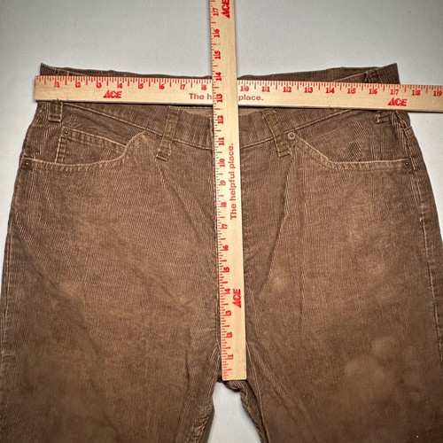 VTG 70s Levis Corduroy 517 Pants Mens 36 Brown Talon Zipper Flared Leg White Tag by Levi's, $64.78 - Photo 7