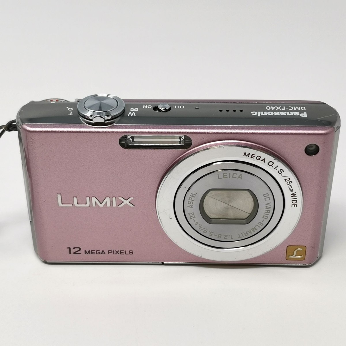 PANASONIC LUMIX Function Confirmed Pink Digital Camera DMC FX40