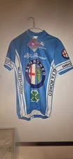 Giordana Alfa Romeo Cycling Jersey Vintage Blue New With Tags Rare Italian Bike