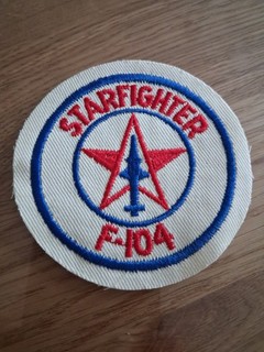 Patch F 104 G Starfighter USA Bundeswehr Luftwaffe Airforce NATO Aufnäher