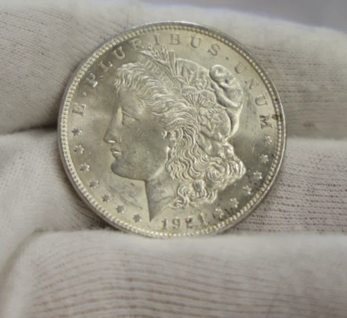 1921 US Morgan Silver Dollar $1 Unc.