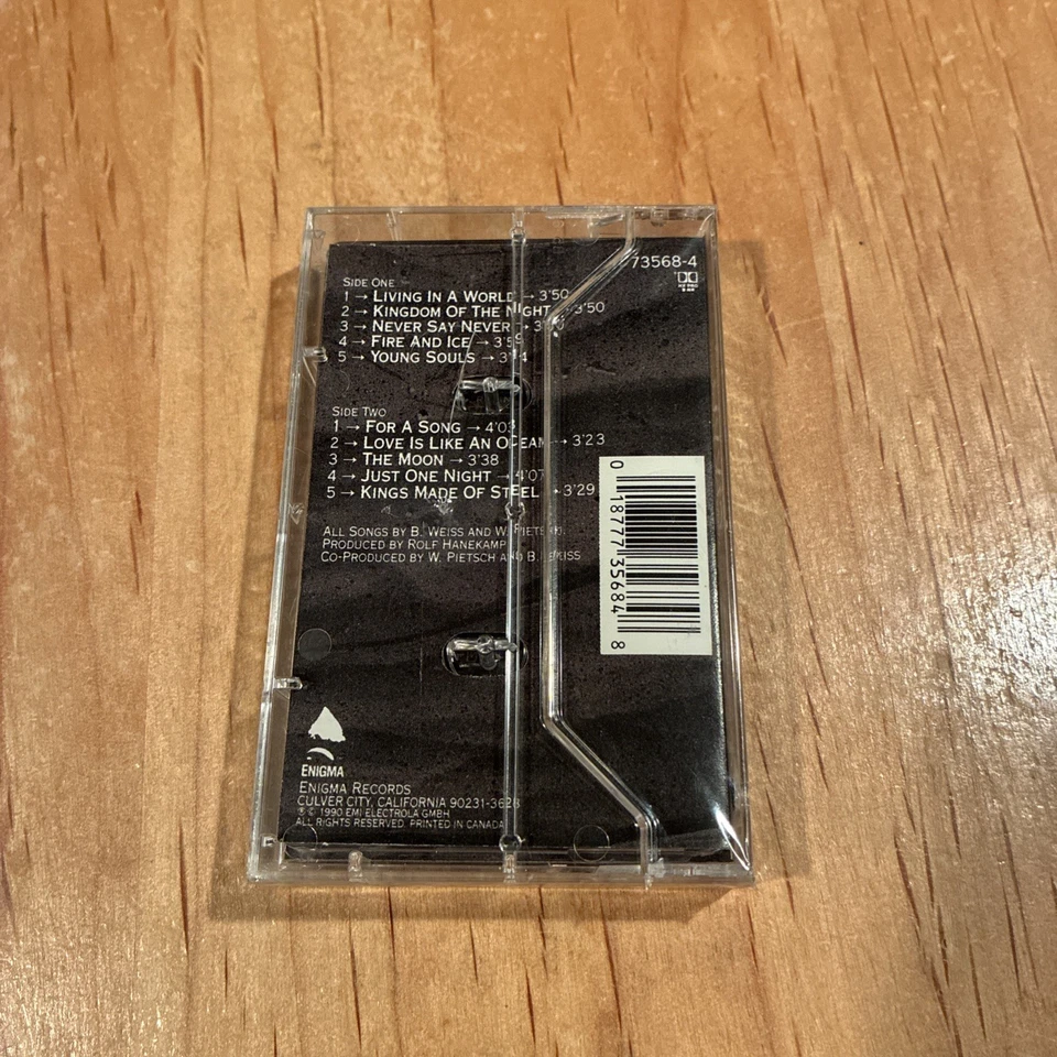 Axxis – Kingdom Of The Night CASSETTE TAPE 1st US issue SEALED freedom call - Image 2 of 3