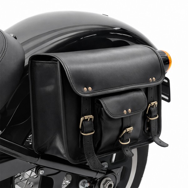 Satteltasche Vintage FüR Moto Guzzi V9 Bobber / Sport Craftride SV2 Sw-image