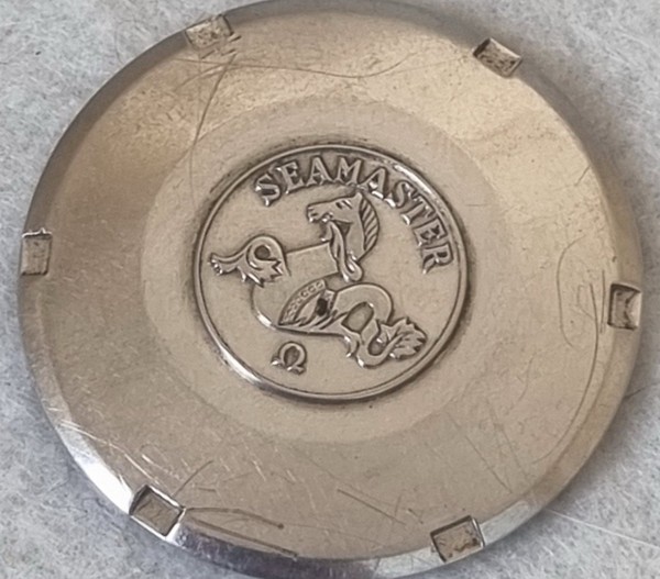 Vintage Omega Seamaster Case Back – Ref. 14760 SC – Stainless Steel – Genuine