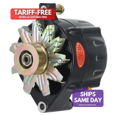 Powermaster 8-57108, One Xs Volt Alternator Fits Ford 100A Xs Volt Black Perform - Picture 1 of 10