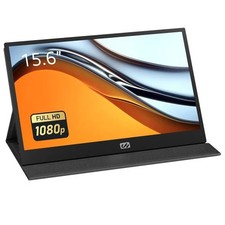 15.6in Portable Monitor 1920x1080 250Nit 60Hz 5ms NEW FHD Travel Monitor
