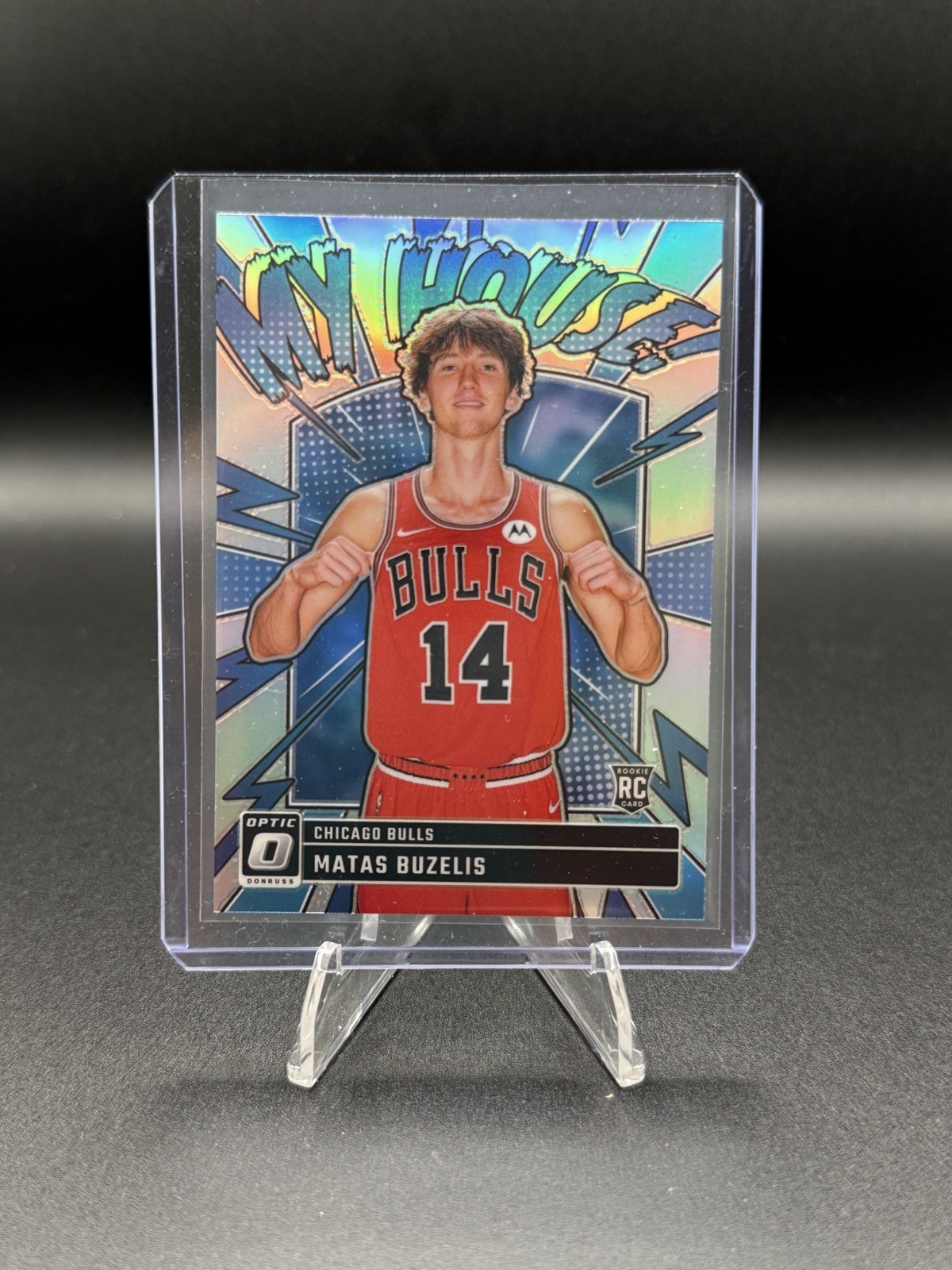 2024-25 Panini Donruss Optic - My House Matas Buzelis #15 Holo Prizm (RC)