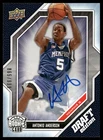 Antonio Anderson 2009-10 Upper Deck Draft Autographs #7 #/999 - Memphis