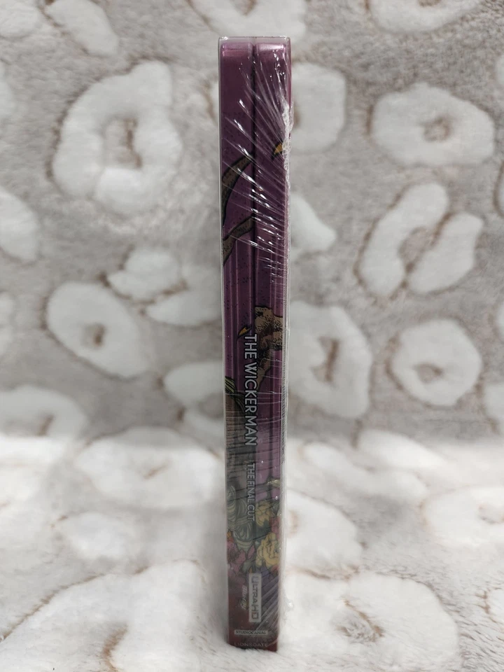 The Wicker Man 50th Anniversary Limited Edition 4K + Blu-ray Steelbook 📀 NIB Foto 4 de 4