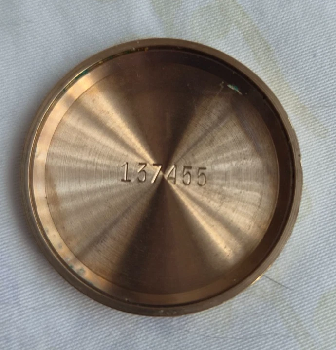 Reloj Bolsillo Sekonda Chapado en Oro 10k URSS 19Joya Buen Estado Funcionando Antiguo