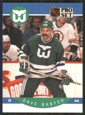 1990-91 Pro Set #99 Dave Babych Hartford Whalers 51033