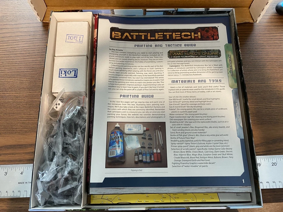 Catalyst Game Labs Battletech Juego de Caja Introductoria 3500A 25 Aniversario Foto 3 de 4