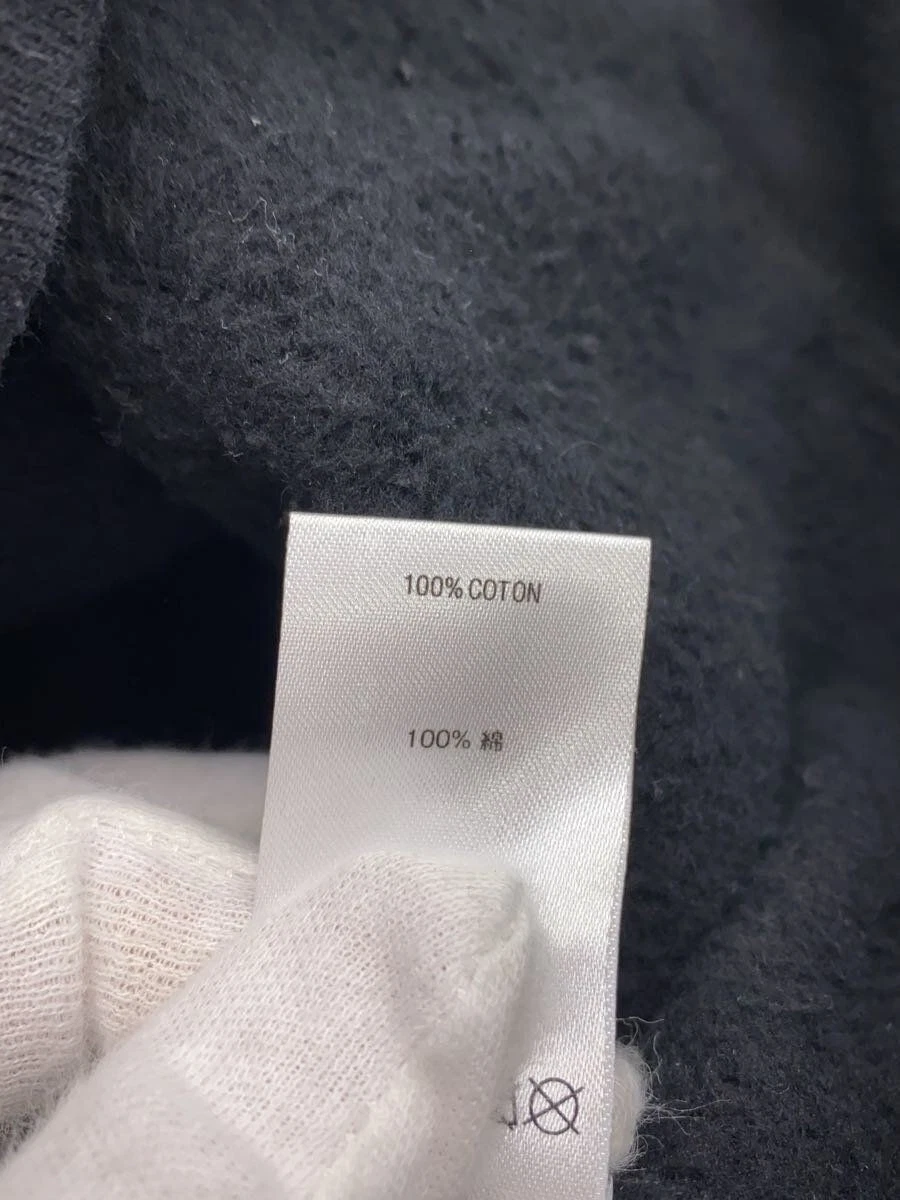 Felpa Supreme con cappuccio S cotone stampa nera usata