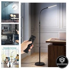 LED Floor Lamp Height Adjustable 4 Color Stepless Brightness Remote Control