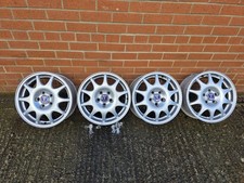 Saab 9-5 16x6.5 OEM Alloy Rim complete with new centre caps locking wheel bolts