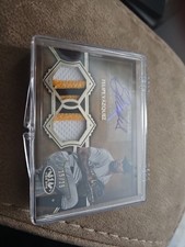 2019 Topps Tier One Felipe Vázquez Autographed Tier One Relics #/25 SICK PATCHES