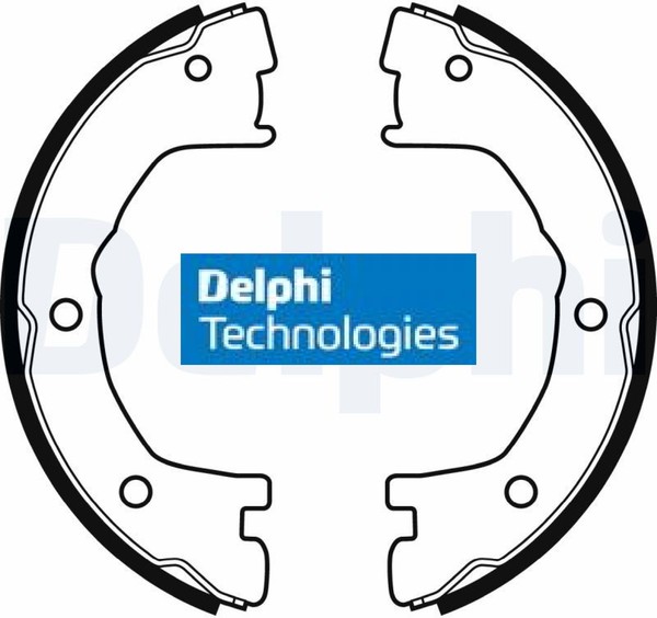 Delphi LS1919 Bremsbackensatz FüR Feststellbremse Bremsbackensatz FüR Iveco-image