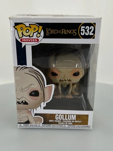 Funko POP! Movies Lord of the Rings Gollum #532 Vinyl Figure DAMAGED BOX