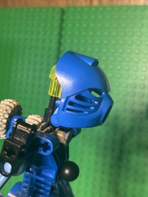 LEGO Bionicle Toa Mata Tahu 8534 Blue Kanohi Hau Custom Moc Read Description 