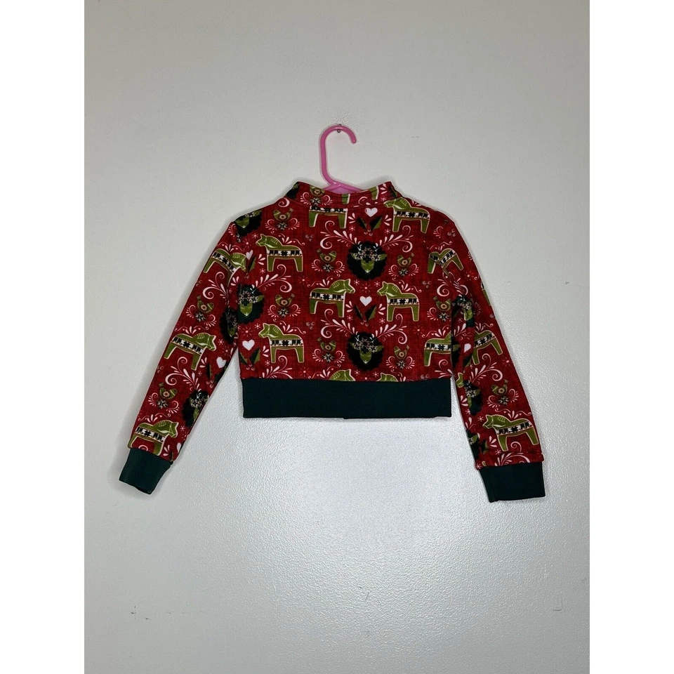 Chaqueta Bomber Jelly The Pug Vacaciones Niño Pequeño Talla 2T Franela Cierre a Presión Navidad Foto 2 de 4