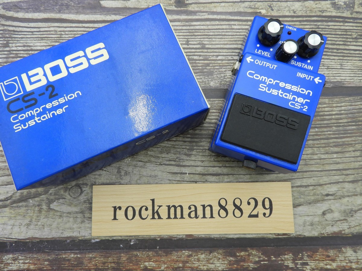 BOSS CS-2 コンプレッサー 日本製 CS2 BOSS CS-2 Compression Sustainer Compressor Made in Japan w