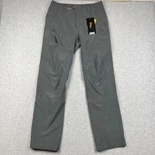 NEW Sitka Equinox Guard Pants Cargo Stretch Hunting Hiking 32x33 Mens Grey