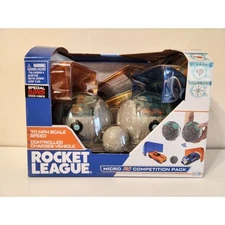 Rocket League Micro RC Competition Pack NEW! Lights Up! 2.4ghz RC Full Function