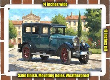 Metal Sign - 1927 Buick Watercolor - 14x10