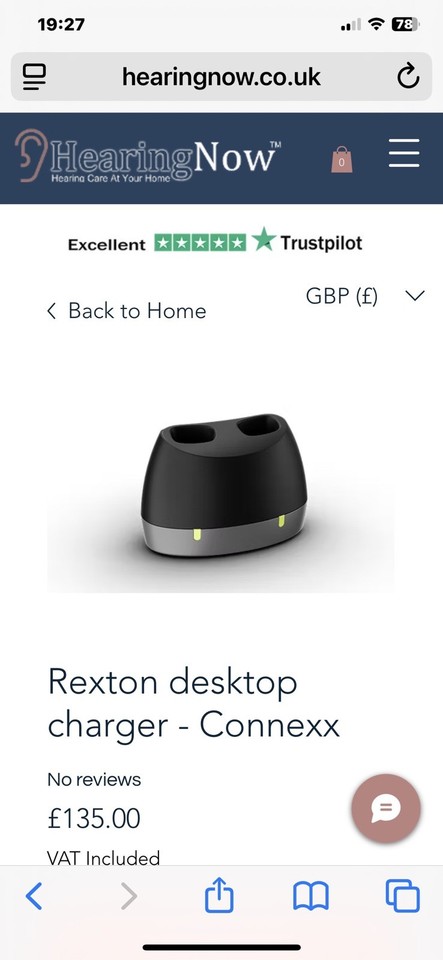 Rexton connexx signia type rechargeable Hearing Aids (a pair) in ...