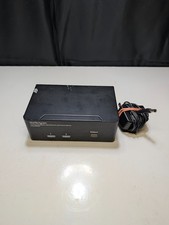 StarTech SV231DPDDUA 2 Port Dual DisplayPort USB KVM Switch w/ Audio Hub Power