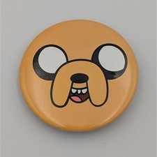 Adventure Time Jake the Dog Face Pinback Button Cartoon Network Hot Properties
