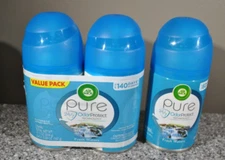(3) Air Wick PURE OdorProtect Automatic Spray Refill - Fresh Waters New