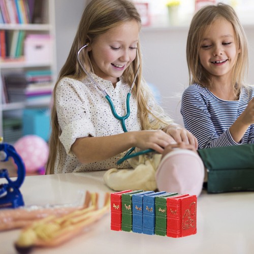 6 sztuk Miniaturowa książka Dekoracje Mikroksiążka Mini-Książka Zabawka Mini-Zabawka Biuro - Zdjęcie 6 z 12