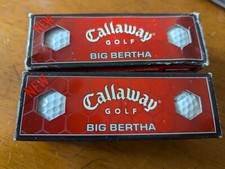 Callaway Golf Big Bertha 6 Golf Balls USA Made 3-#2,3-#3