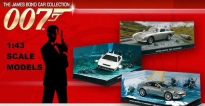 James Bond Auto Sammlung - Eaglemoss - Auswahl - Maßstab Modellauto +