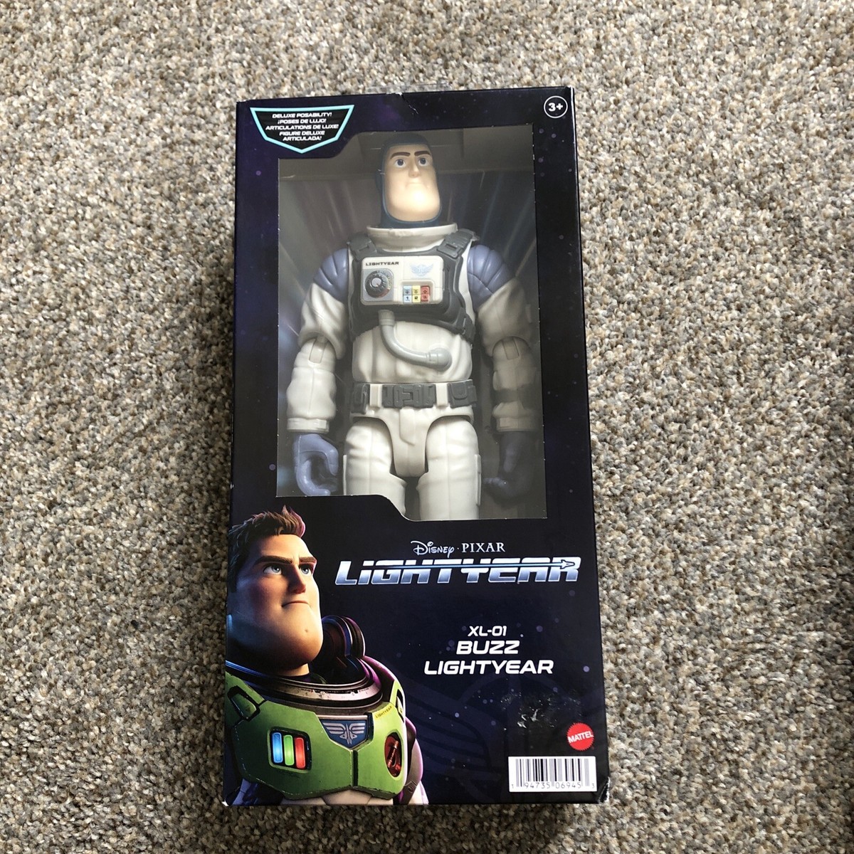 MATTEL LIGHTYEAR BUZZ FIGURE WITH XL-01 SUIT DISNEY PIXAR 12