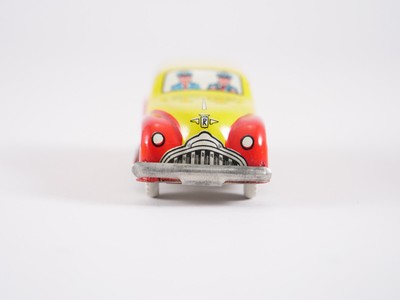 MARCHESINI Italie voiture ZOO CIRCUS transport lion en tôle 10 cm