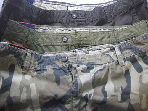 NUEVO CON ETIQUETAS $60 IZOD PREMIUM ALGODÓN CARGO CORTO, FRONTAL PLANO VARIOS TAMAÑOS/COLORES AVA. - Imagen 4 de 42