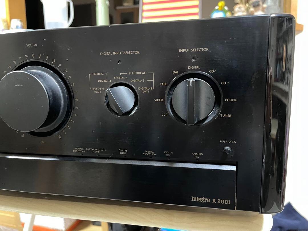 Onkyo Integra A-2001 Integrated Amplifier High-End Vintage Onkyo Integra A-2001 Integrated Amplifier High-End Vintage