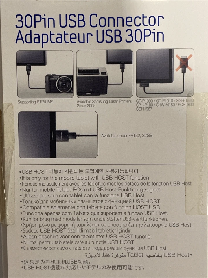Samsung USB Connector 30 Pin OEM Expansion Port EPL-1PLOBEGXAR - Image 4 of 4