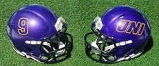 NORTHERN IOWA PANTHERS 2024 version B FOOTBALL MINI HELMET