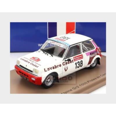 Spark-model Renault R5 Alpine Turbo Gr.2 N 138 Rally 1000 Pistes De Canjuers 1983 D.auriol J.y.tissiot 1 43 Biela Cervena
