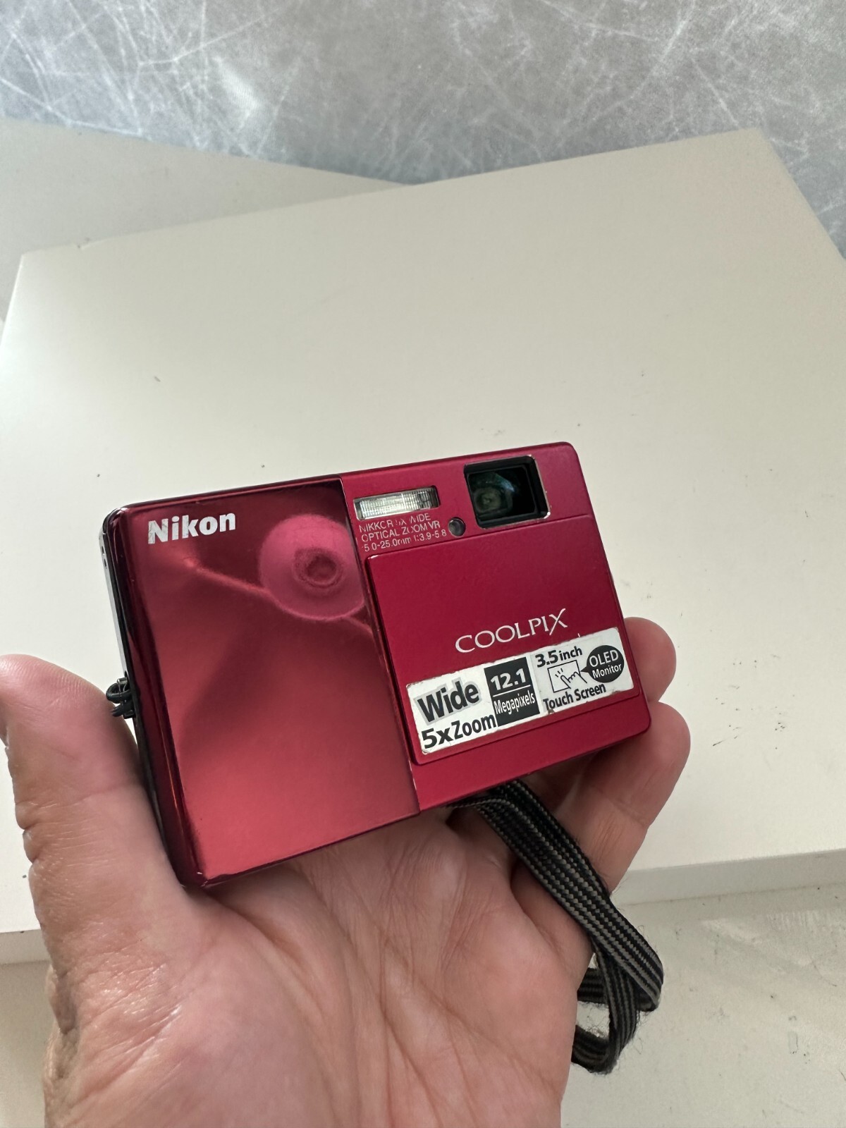 Nikon COOLPIX S70 12.1MP Digital Camera - Red for sale online | eBay
