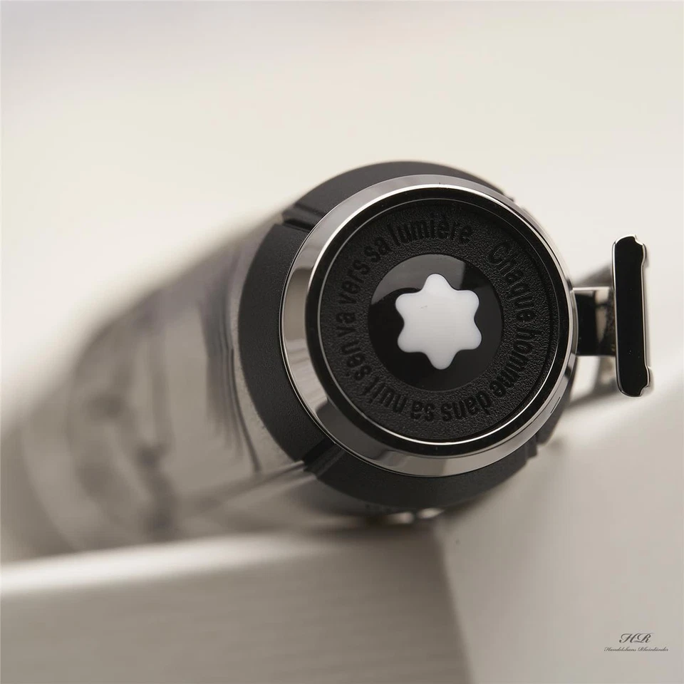 Montblanc Writers Edition Homage to Victor Hugo Rollerball Black ID 125511 OVP - Bild 3 von 4