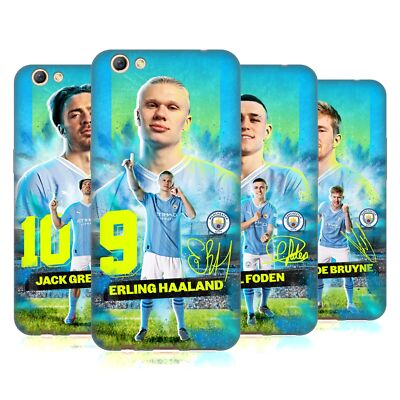 MANCHESTER CITY MAN CITY FC 2023/24 ERSTES TEAM GEL HANDYHÜLLE FÜR OPPO HANDYS
