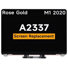New for Macbook Air 13" A2337 M1 2020 LCD Screen Display Full Assembly Rose Gold