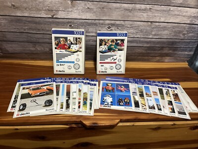 LEGO Dacta Technic Activity Cards Educational Vintage Rare 1031 1033